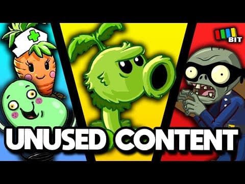 1 Hour Of Plants Vs. Zombies 2 Unused Content | Lost Bits [tetrabitgaming]