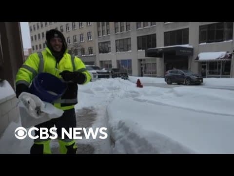Winter storms batter Northeast and Great Lakes regions