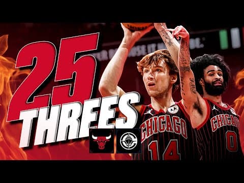 Bulls Tie Franchise Record For Threes In A Big Win 🔥