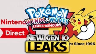 Pokemon News! 126+ Pokedex In Generation 10, Nintendo Direct Febuary 5th & More!