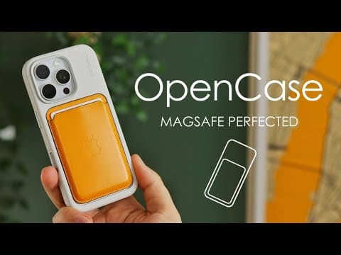 Opencase Iphone 16 Pro Accessories - The Perfect Magsafe Case?