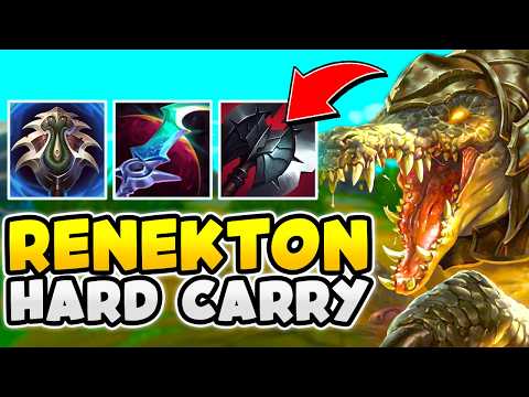 When Sro Goes Full Try Hard Mode On Renekton! (top Lane Canyon)
