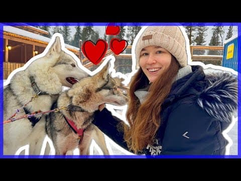 Journey To The Arctic: Vlogging In Finnish From Levi ❄️ (eng/fin Subs) Part 2