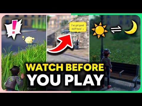 What I Wish I Knew Before Playing Pokemon Legends Z-a | Tips & Tricks