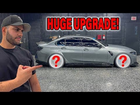 I Finally Put New Wheels On My Bmw G80 M3! *wow*