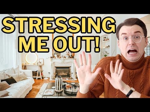 6 Design Mistakes Making Your Home Stressful