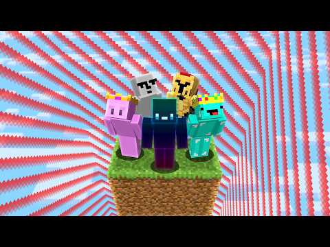 I Put 5 Youtubers In A Shrinking Minecraft World