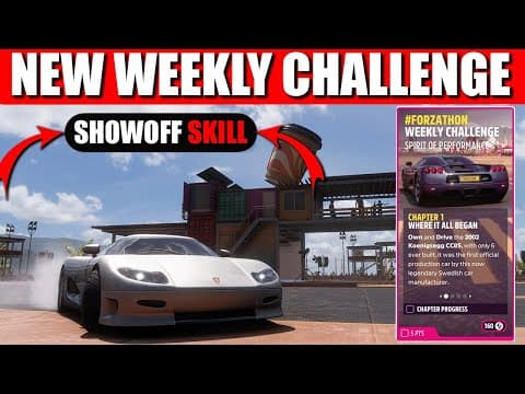 Forza Horizon 5 Weekly Challenge Spirit Of Performance - How To Get Showoff Skill (full Guide)
