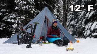 Confronting My Fear Of The Cold - Winter Camping In 12°f (-11°c)