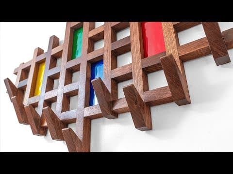 The Most Satisfying Coat Rack