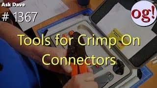 Tools For Crimp On Connectors (#1367)