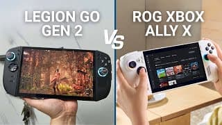 Lenovo Legion Go 2 Vs Rog Xbox Ally X - Which Gaming Handheld Is Better?