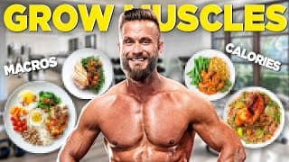 What To Eat To Gain Muscle & Strength | How To Calculate Macros & Calories For Optimal Gains