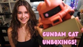 The Cutest Gundam Figures! Unboxing Gundam Nyandam