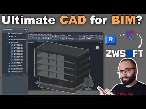 Ifc And Dwg Management With Zwcad Tutorial (revit To Zwcad Workflow)