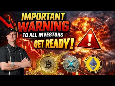 🚨 Important Warning To All Investors ‼️ Get Ready! (xrp Bitcoin)