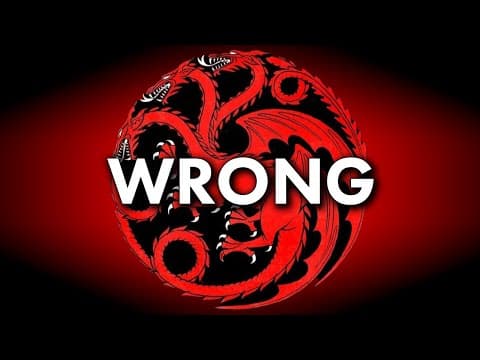 This Is Not The Targaryen Sigil