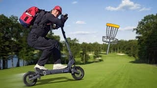 I Played The Fastest Disc Golf Round Ever!! | Ausom Dt2 Pro