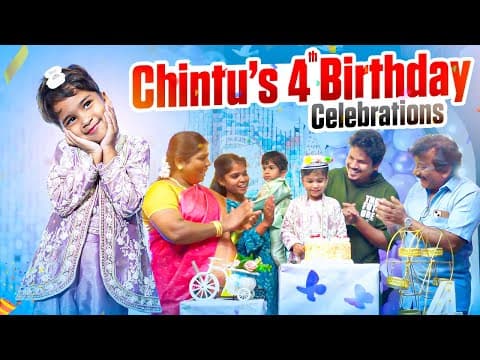 Chintu Birthday Celebrations 😍