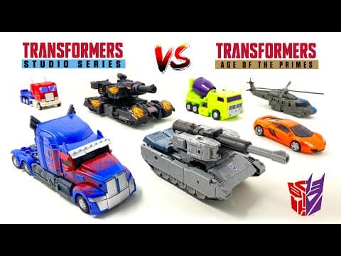 Transformers 2025 Studio Series Vs Age Of The Primes Ranking!
