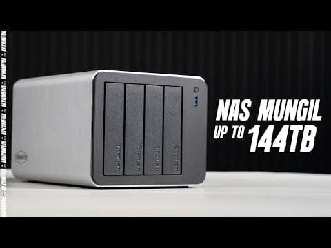 Nas Compact 4-bay Dengan Kapasitas Storage Paling Lega! | Review Terramaster F4-425 Plus