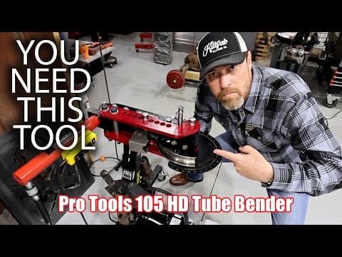 You Need This Tool - Ep 148 | Pro-tools 105 Hd Tube Bender