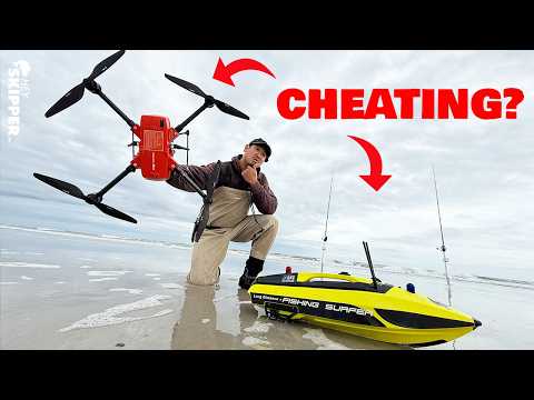 Is This Cheating? Fishing Tech Gone Too Far (drone Vs Rc Boat)