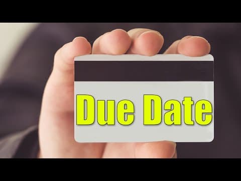 Your Credit Card Due Date And Payment Options Explained