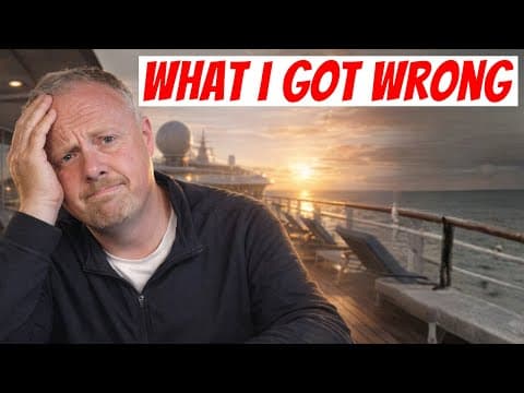 8 Surprising Lessons from Taking 22 Cruises in 2025