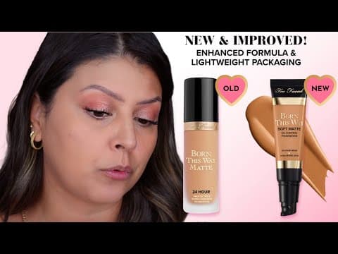Too Faced Born This Way Soft Matte Foundation Review | Best Oil-control Foundation Ever?!