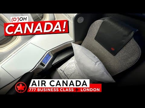 Air Canada 777 Business Class Trip Report 🇨🇦 Toronto To London 🇬🇧 Best In North America...?