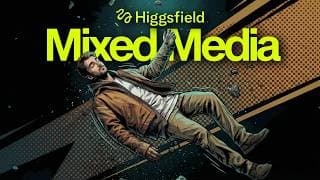 How to Create Mixed Media Effect Easily (Higgsfield Tutorial)
