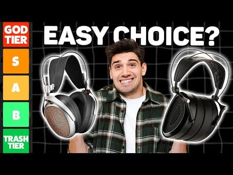 Best Open Back Headphones 2025 Tier List - My Top Mid-tier Picks!