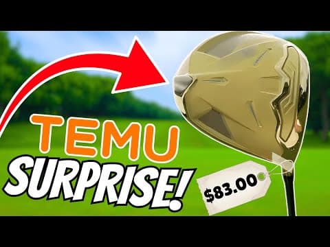 I Bought The Best New Fake Driver From Temu - Crazy Distance!?