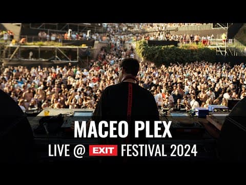 Exit 2024 | Maceo Plex At Mts Dance Arena (full Show)