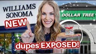 Just Dropped! ✨ Real Dollar Tree Williams Sonoma Dupes!