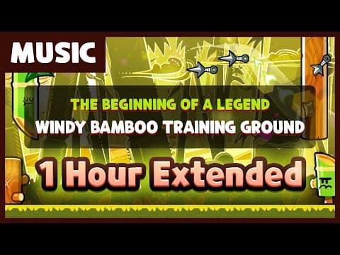 🎧 Cookierun Ost | Breakout | Windy Bamboo Training Ground 🎋 1hr Extended 🎶