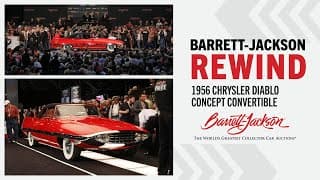 Sold! 1956 Chrysler⁩ Diablo Concept Car Convertible - Barrett-jackson Rewind