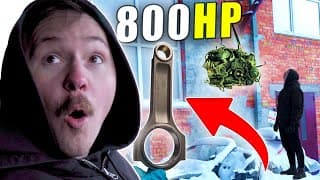 Perkam Naują Variklį Ant 800hp. Garažo Upgrade