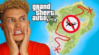 Gta V - Przez Całą Mapę Dronem Challenge!✈️