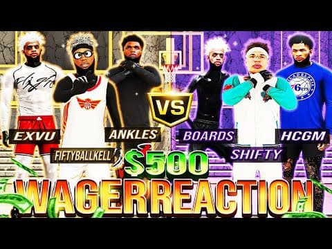Fiftyballkell Played Shifty In A Super Intense $500 Wager On Nba 2k26 And This Happened😱