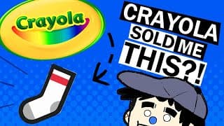 Crayola Sold Me.. One Sock In A Bag🧦?! Why?!