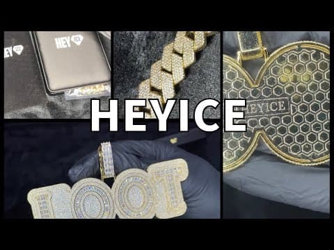 Heyice Jewelry Review | Insane 20mm Cuban Chain & Custom Pendant!