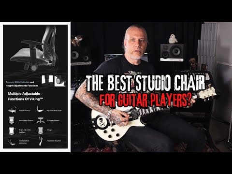 The Best Chair For Guitar Players? | Wavebone Viking