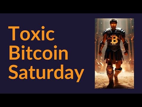 Toxic Bitcoin Saturday Is Back