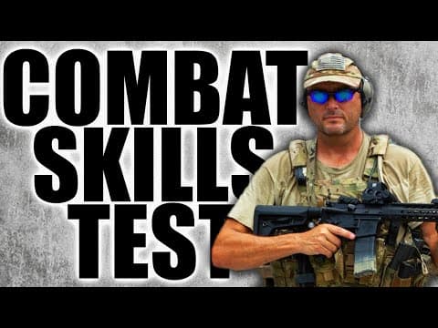 Combat Skills Test |  Tactical Rifleman