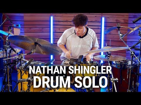 Meinl Cymbals - Nathan Shingler - Drum Solo