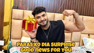Paras Ko Dia Surprise 😍 Good News For You All