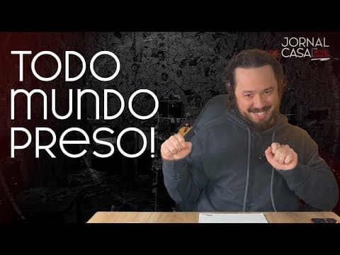 Jornal De Casa - Prefeito Preso Em Israel / Sanfoneiro Preso No Brasil / Bolsonaro Preso Amanhã