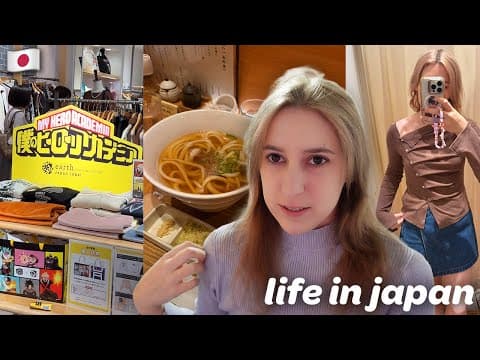Japanese Fashion Shopping, Weight Loss, Moving | Life In Japan